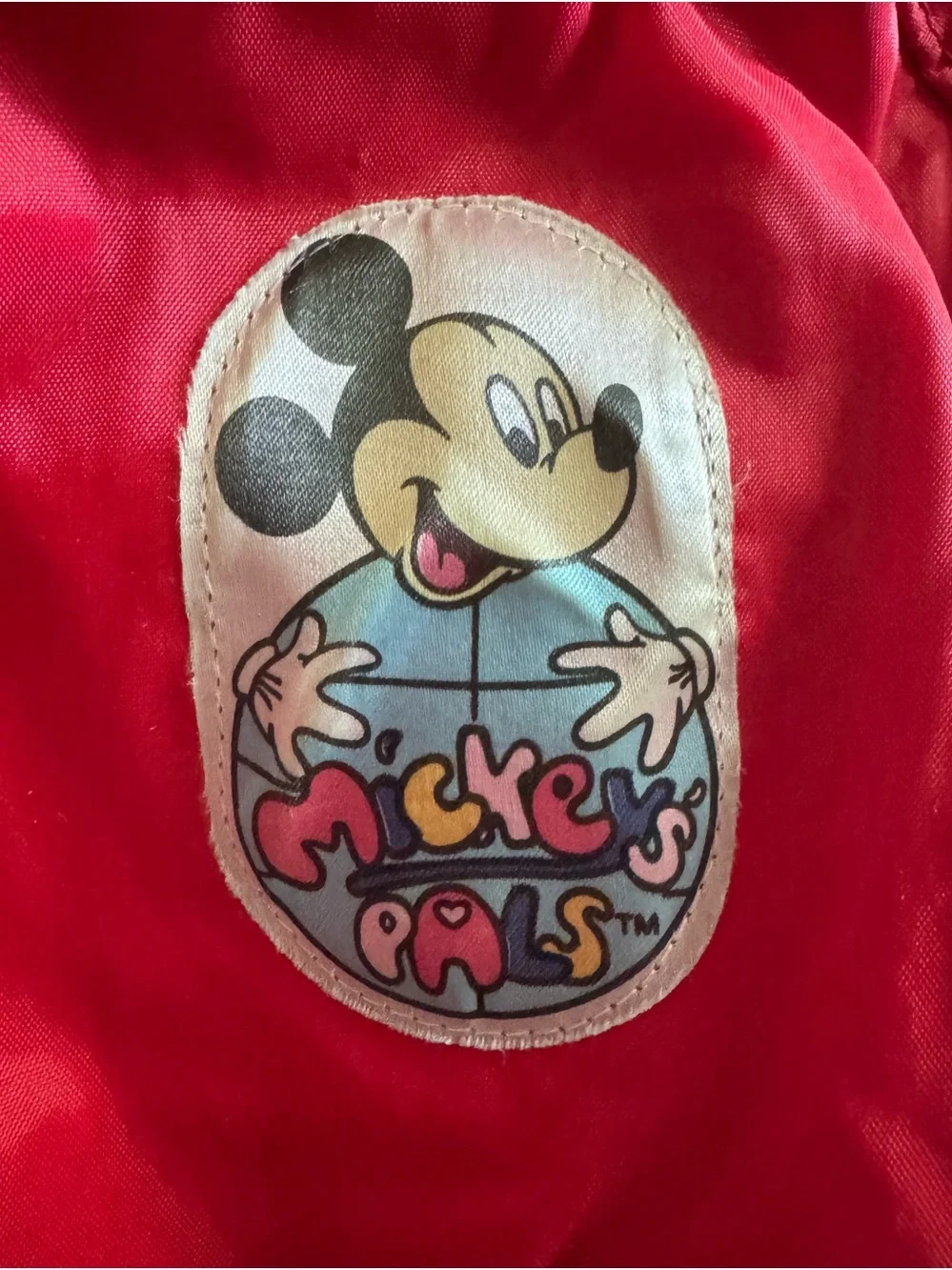 Vintage Walt Disney Mickey Mouse Backpack
